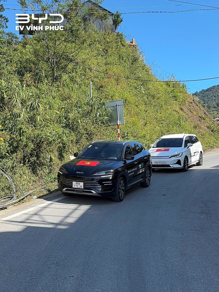 Nội thất rộng rãi 7 chỗ BYD Sealion 8 tại BYD Vĩnh Phúc