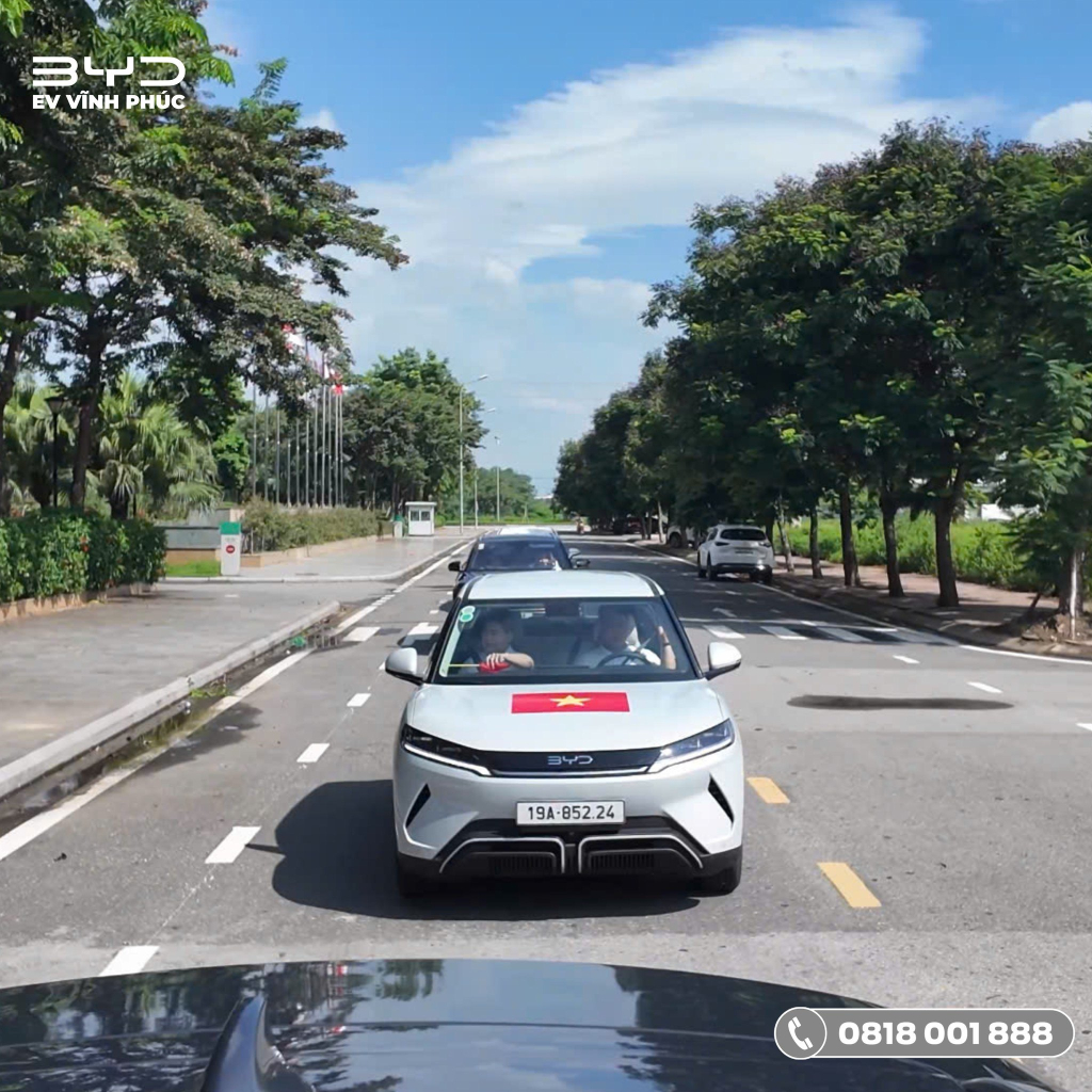 Đăng ký tham dự lái thử xe BYD tại Yên Lạc với BYD Vĩnh Phúc