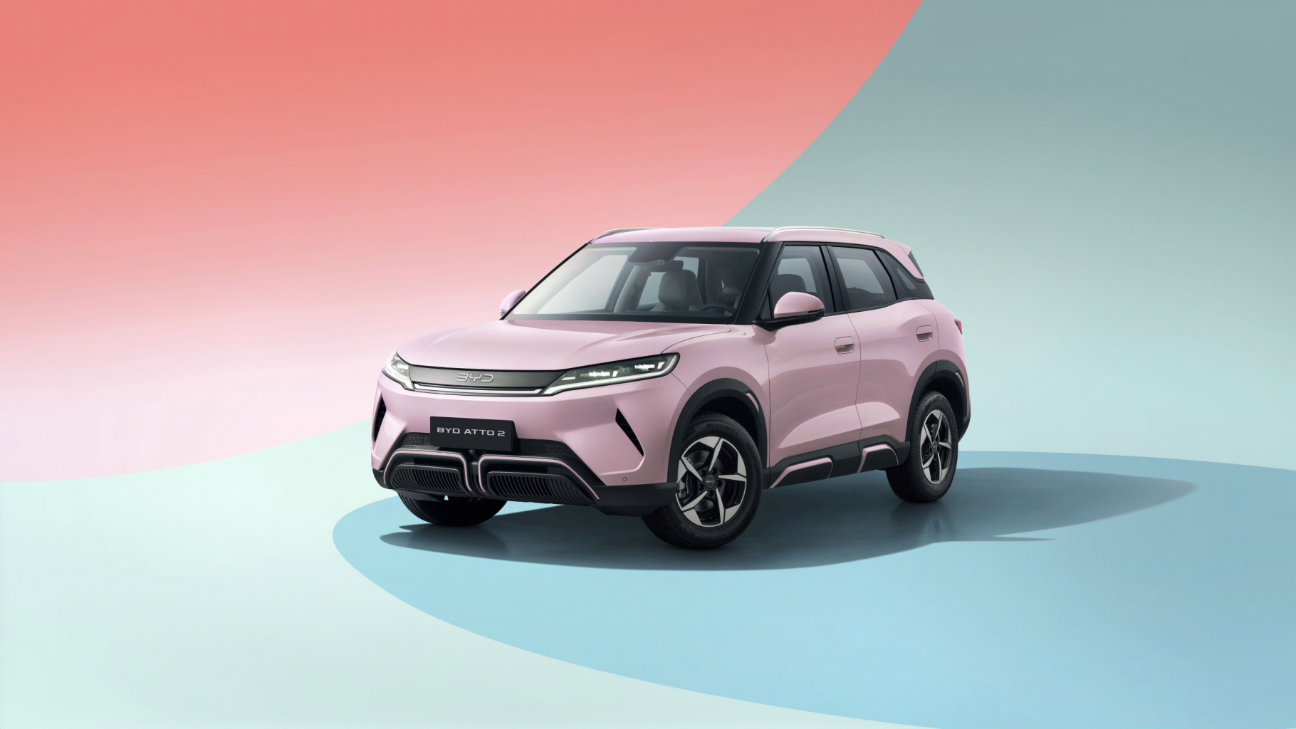 Ngoại thất xe BYD Atto 2 với thiết kế Dragon Face trẻ trung, nhỏ gọn cho đô thị