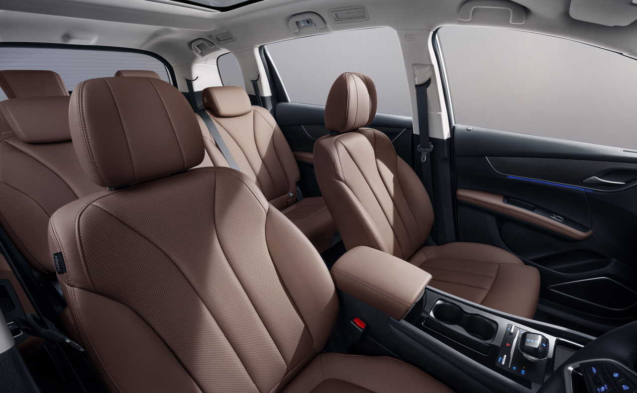 Nội thất BYD M6 hiện đại, tinh tế