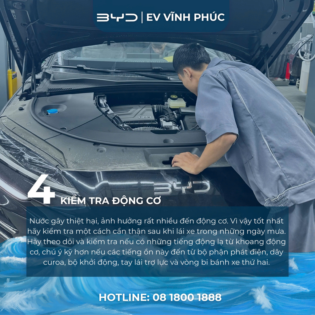 Nhớ kiểm tra động cơ của xe - bộ phận quan trọng và dễ tổn thương nhất xe