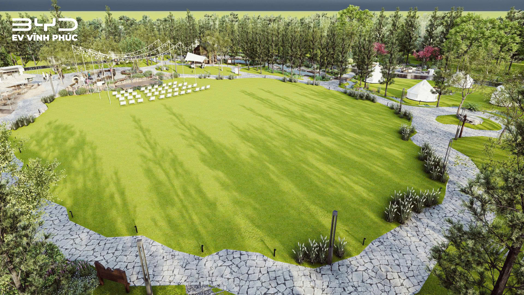 Đường đua NEV đa địa hình của BYD tại Trịnh Châu Trung Quốc