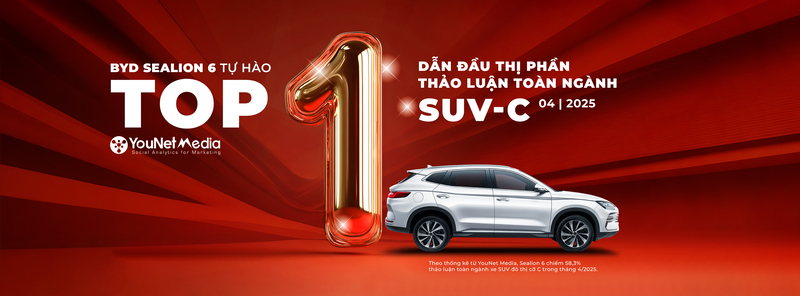 BYD Sealion 6: Tân binh hybrid chiếm lĩnh thị trường SUV-C chỉ sau 1 tháng ra mắt