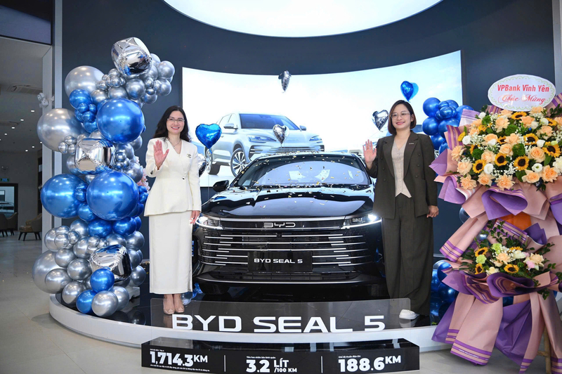 Sự Kiện Ra Mắt BYD Seal 5 Tại BYD Vĩnh Phúc – Đánh Dấu Bước Ngoặt Mới Trong Hành Trình Xanh!