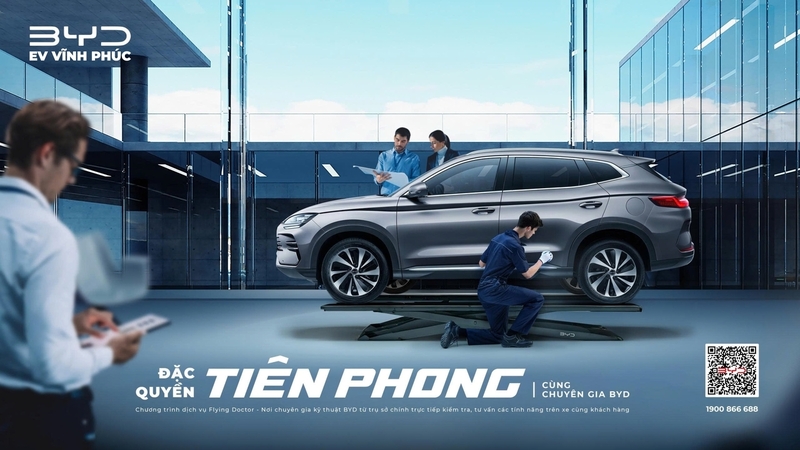 BYD Vĩnh Phúc – Đồng Hành Cùng Chương Trình “Đặc Quyền Tiên Phong Cùng Chuyên Gia BYD”
