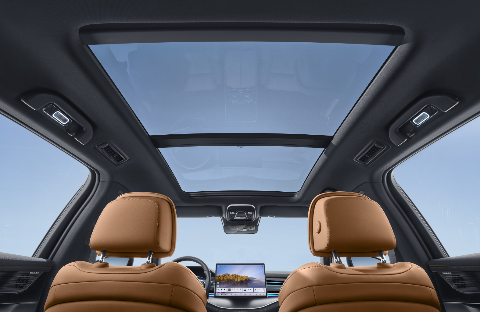 BYD SEALION 8 - Nội thất - Cửa sổ trời toàn cảnh