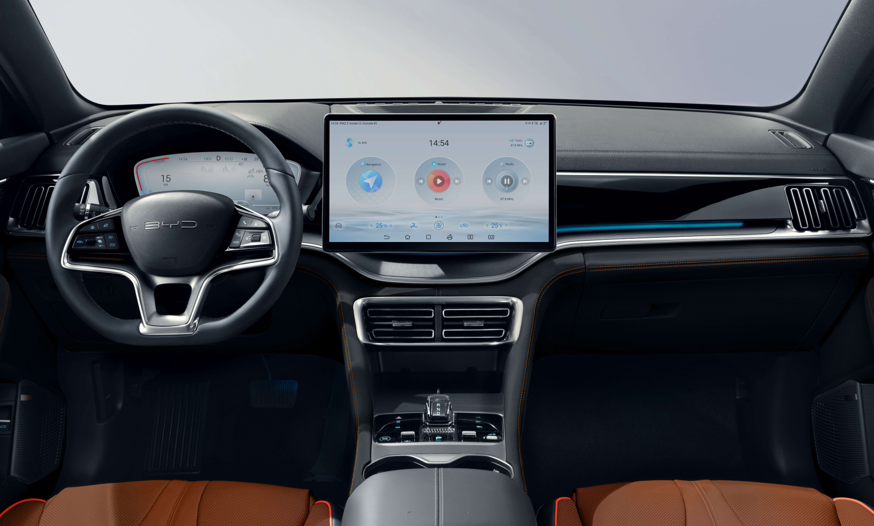 BYD SEALION 6 - Nội thất - Khoang lái hiện đại – Kết hợp công nghệ và cảm xúc