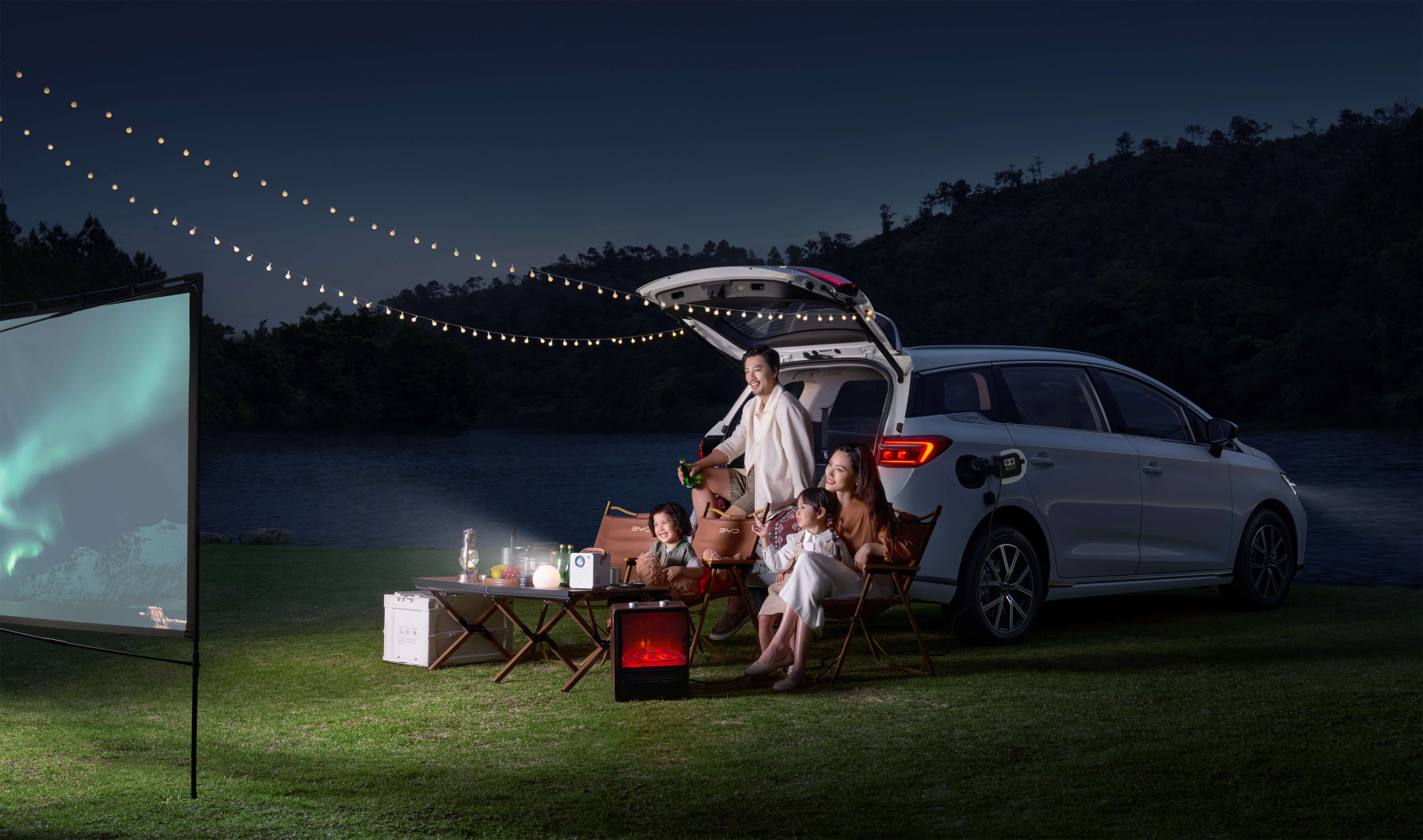 BYD M6 - An toàn - Trạm sạc di động VTOL