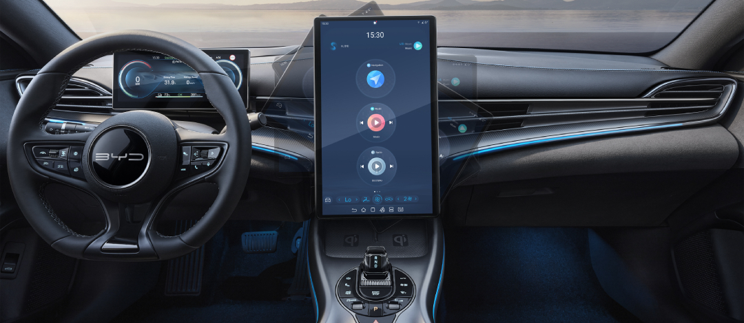 BYD SEAL - Nội thất - Màn hình xoay linh hoạt