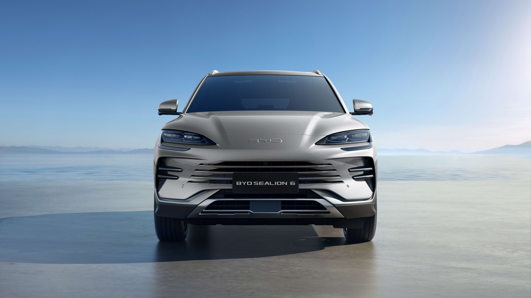 BYD SEALION 6 - Ngoại thất - Thiết kế đầu xe tối giản, hiện đại